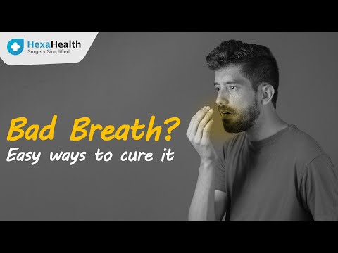 How to get rid of bad breath? || HexaHealth expert Dr. Sania Datta