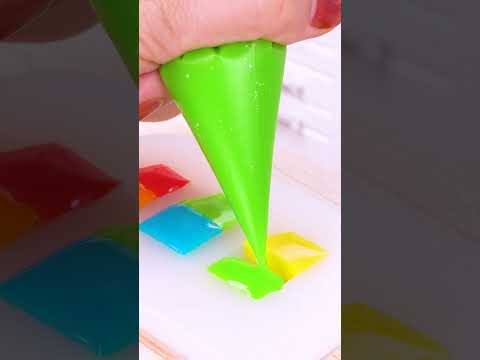 Colorfull Cake Decorating #shorts #cake #miniaturecooking #satisfying #asmr #minikitchen