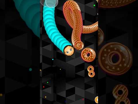 Worms zone io !! Cacing besar superhero Oikoyo || slither snake