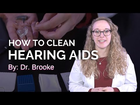 Hearing Aid Cleaning With Dr. Brooke | Hearing Solution Centers