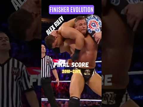 Every FINISHER of Alex Riley ! #shorts #wwe