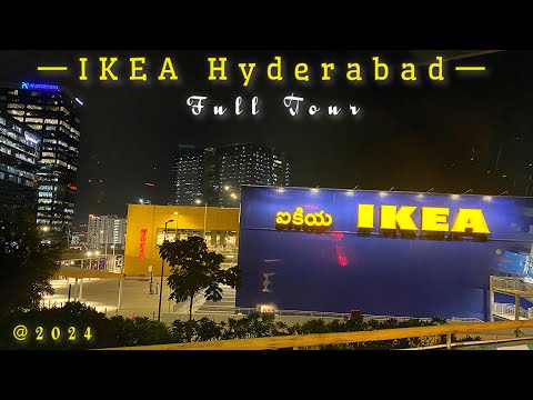 IKEA Hyderabad Full Tour In 2024 - 4K | BTech Kurradu #ikea #ikeahyderabad