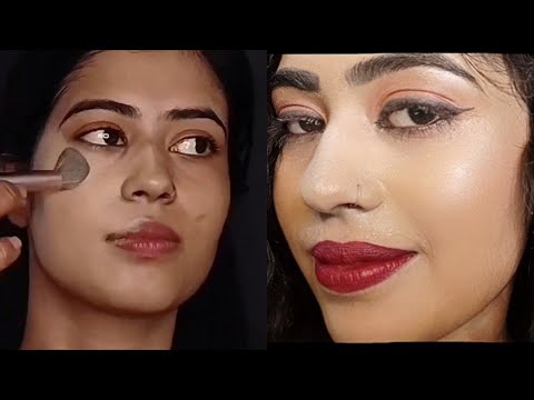 TRADITIONAL GANESH CHATURTHI MAKEUP LOOK 2023 #makeup #makeuptutorial