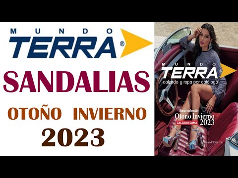 CATÁLOGO  MUNDO  TERRA  SANDALIAS  OTOÑO  INVIERNO  2023 2024