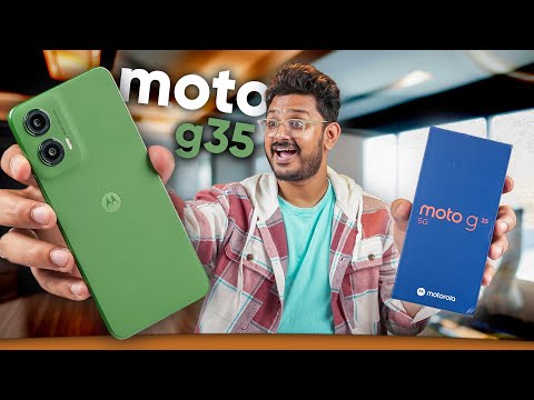 moto g35 Unboxing in ಕನ್ನಡ⚡UNISOC T760, 50MP +8MP+4K Video Recording, 5000mAh, Fastest 5G@₹9,999