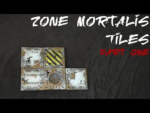 Necromunda Terrain Tutorial - Zone Mortalis Tiles Part 01 - Warhammer 40K, Kill Team, Necromunda