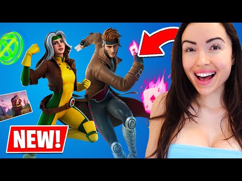 *NEW* GAMBIT SKIN! CUSTOM GAMES + DUOS with Typical Gamer! (Fortnite)