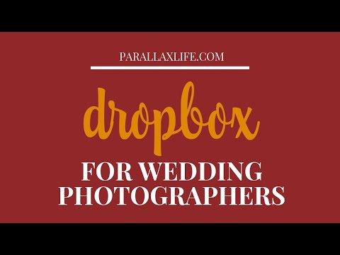 Wedding Photography 101: How to organize and share your Dropbox folders