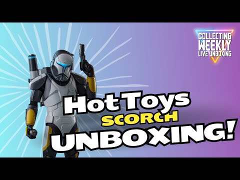 Hot Toys Republic Commando Scorch Live Unboxing