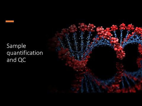 Sample quantification and QC