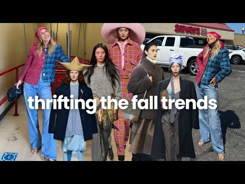 THRIFTING THE FALL TRENDS/SO MANY AMAZING FALL FINDS!