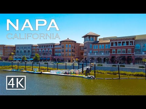 [4K] Napa Downtown - California - Walking Tour