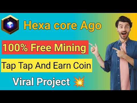 Today new telegram mining bot | Hexacore ago airdrop | Hexacore ago airdrop new update