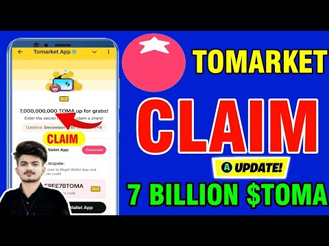 Tomarket new update || Tomarket 7 Billion Token Claim | Tomaket price prediction || Tomarket update