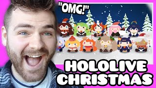 REACTING to *THE BEST* HOLOLIVE CHRISTMAS SONGS! | FIRST TIME REACTION!