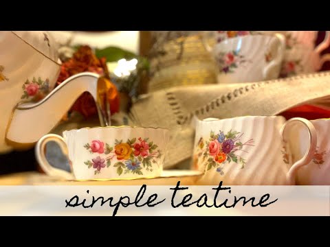 Simple TEA ROUTINE to UNWIND & RELAX After Work | Cozy Tea Time at Home| Sips By Tea