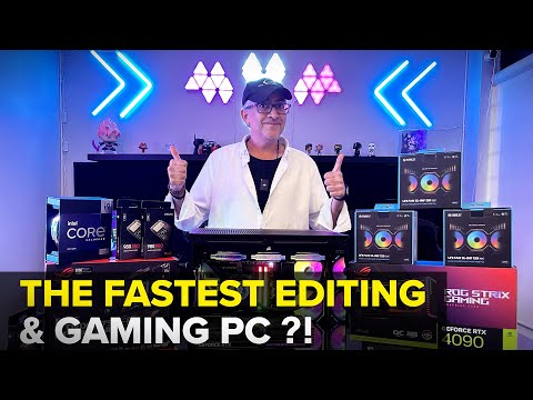 Fastest Gaming and Editing Rig | Intel vs AMD Build | Nvidia RTX 4090 96GB RAM, Asus ROG Strix Z790E