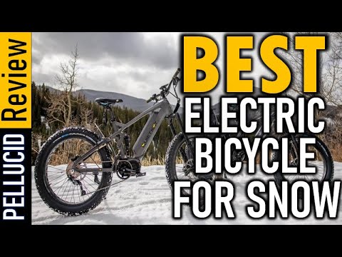 ✅ Top 5 Best Electric Bike For Snow In 2024