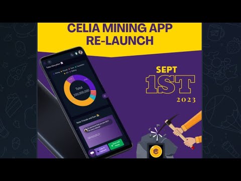 CELIA FINANCE&EXCHANGE FREE MINING AP/is back online &new users don't miss 1CLT=100$ nearly future 💥