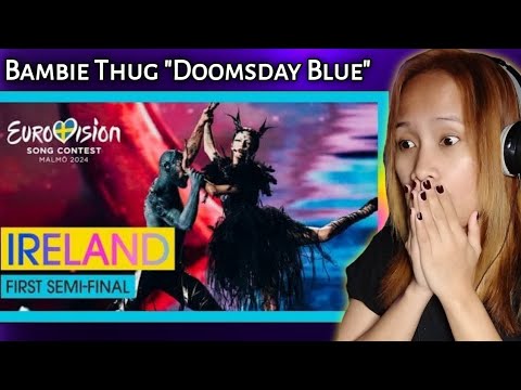 Bambie Thug - Doomsday Blue (Live) I Ireland 🇮🇪 I Eurovision 2024 | Reaction