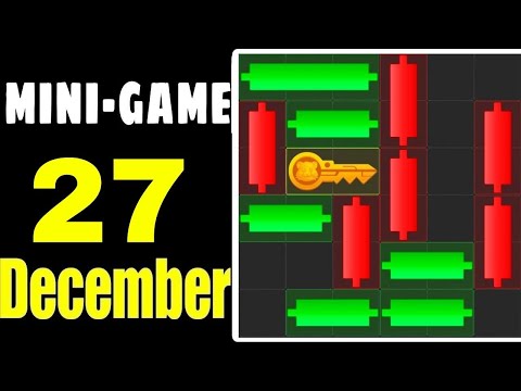 27 December Hamster Kombat Daily Mini-Game Puzzle Solved #hamstercombat #minigame #minipuzzle