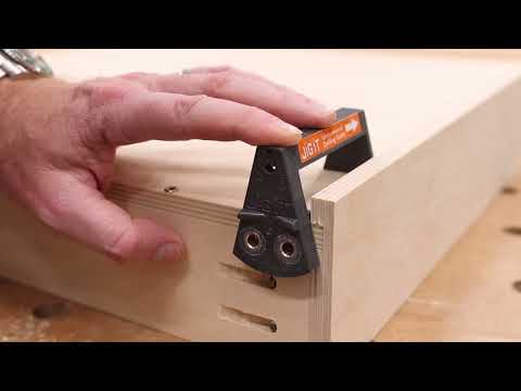 How to build cabinet drawers for undermount slides