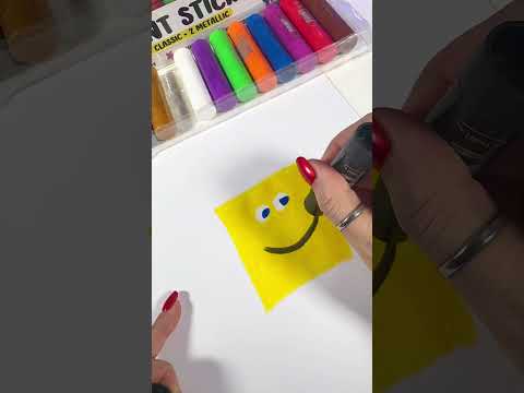 Funcils Paint Sticks 🎨#asmr #painting #art #gifted