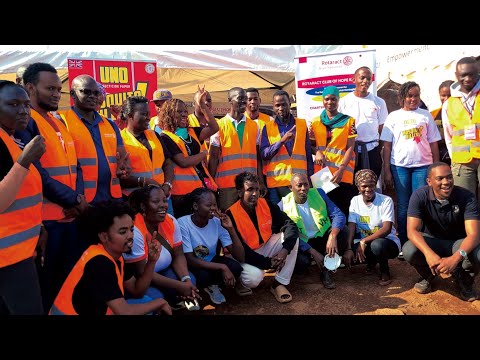 Aba Rotary Konge Lukuli bajjanjabye Abatuuze B'omu Kibaati Mu Makindye Kubwerere #rotary