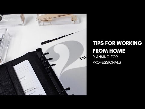 Getting Organized + Working From Home | Cloth & Paper