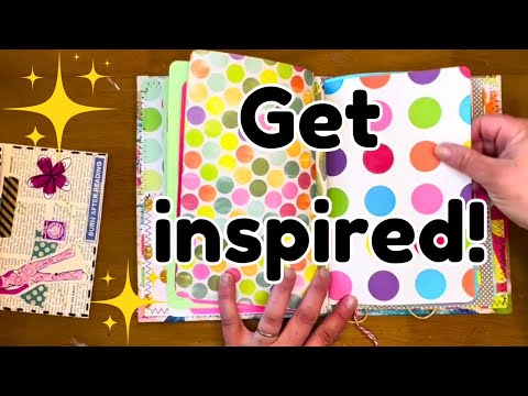 CREATIVE JOURNALING Ideas! Junk Journal Flip Through  | JUNK Journal Ideas | Journal Pages |