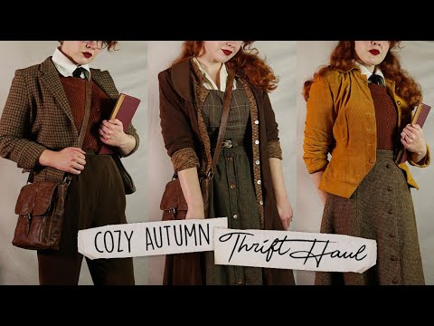 Some Autumn Outfits! || A Cozy Autumn Thrift Haul & Try-On