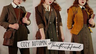 Some Autumn Outfits! || A Cozy Autumn Thrift Haul & Try-On