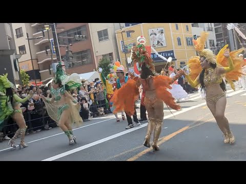 浅草サンバカーニバル　カンタ・ブラジル行進部　2023年9月17日