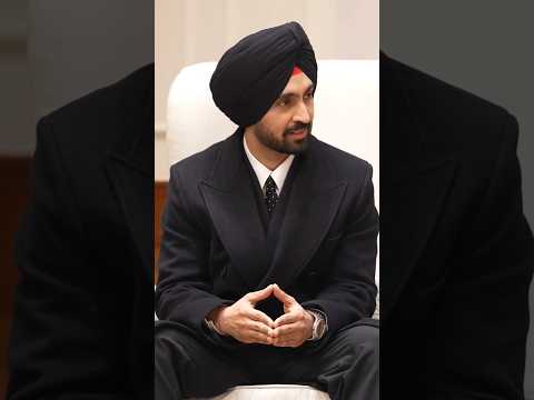 Singer Diljit Dosanjh meets PM Modi #pmmodi #diljitdosanjh