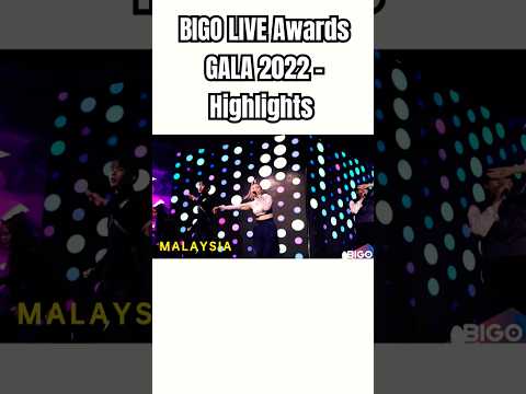 Highlights of BIGO LIVE Awards GALA 2022 #bigolive #gala #virtualreality #booongo