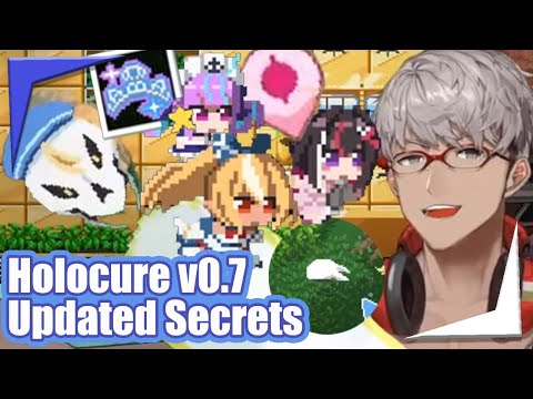 Arusan plays Holocure v0.7 and discover a secret about the graduated members【Holostars  EngSub】