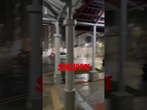 Singapore raining 🌧️ #shorts #ytshorts #singapore #singaporean #imvikasrawat #singaporelife #short