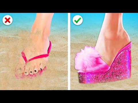 EXTREME BARBIE VACATION HACKS! 🌴☀️ Summer TIPS For Smart PARENTS by Zoom GO!