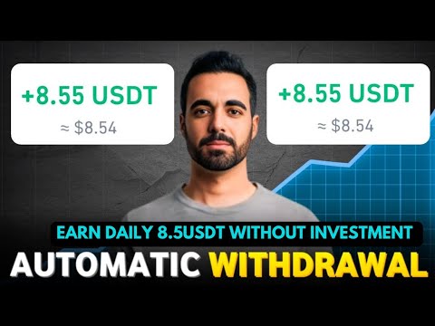 1 click = 💲8.55 ●● minimum withdraw is $5 || Auto withdrawal || YOUR CRYPTO INVESTOR