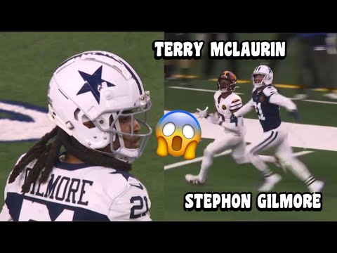 Terry McLaurin Vs Stephon Gilmore & Daron Bland 🔥 Cowboys Vs Commanders 2023 highlights (WR Vs CB)