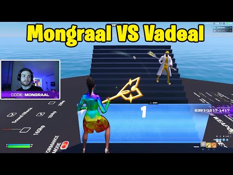 Mongraal VS Vadeal 1v1 Buildfights!