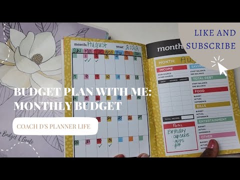 Walmart Monthly Budget Planner Set Up