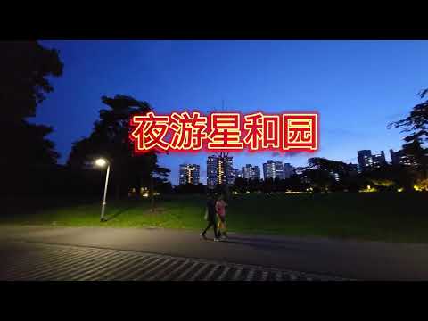 2024-10-12 夜游【星和园】照明灯设计太单调了……