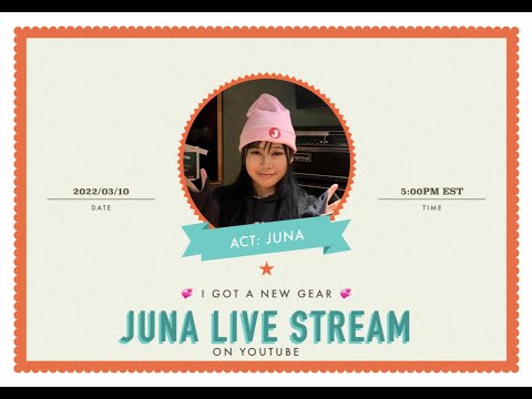 Juna Serita First LIVE Product Unboxing & Trial