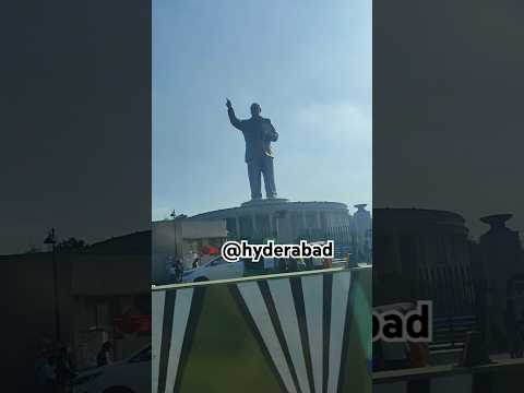 125feet statue of Dr.B.R.AMBEDKAR  #drambedkar #hyderabad #secretariate  #telangana #shorts