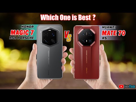 🔥 Duel High Tech!! Honor Magic 7 RSR Vs Huawei Mate 70 RS Off in a Smartphone Showdown!