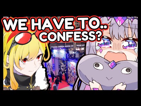 Biboo and Kaela were forced to do a love confession at a Hololive panel