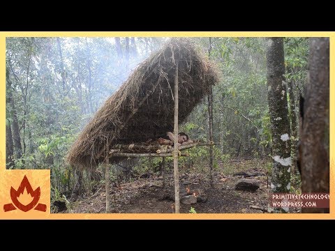 Primitive Technology: Bed Shed