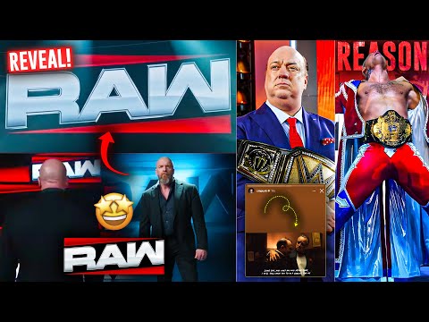 New WWE RAW Logo OFFICIALLY REVEALED 🤩! NEW ERA | Paul Heyman - CM Punk NEW TEASE, Shield 2.0 | WWE