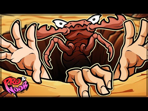 TINY DIABLOS - Grounded VS Pro and Noob! (Gameplay Walkthrough & Funny Moments)